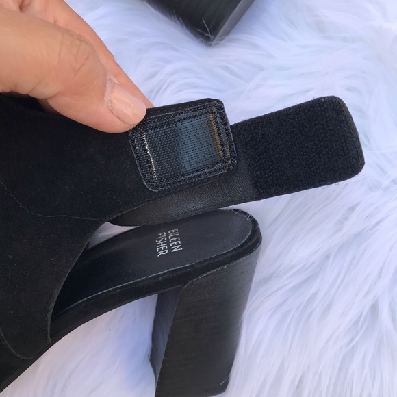 Eileen Fisher black suede - Picture 4 of 6